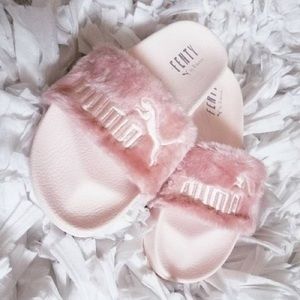 Fenty Pink Slides